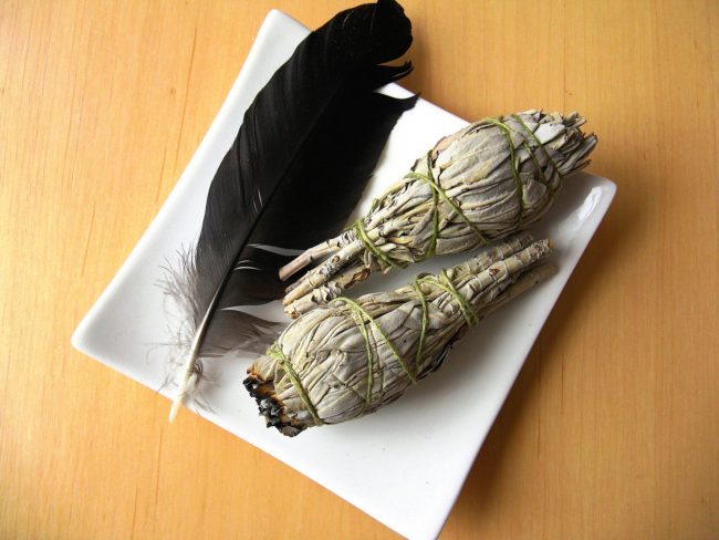 white sage smudge bundles